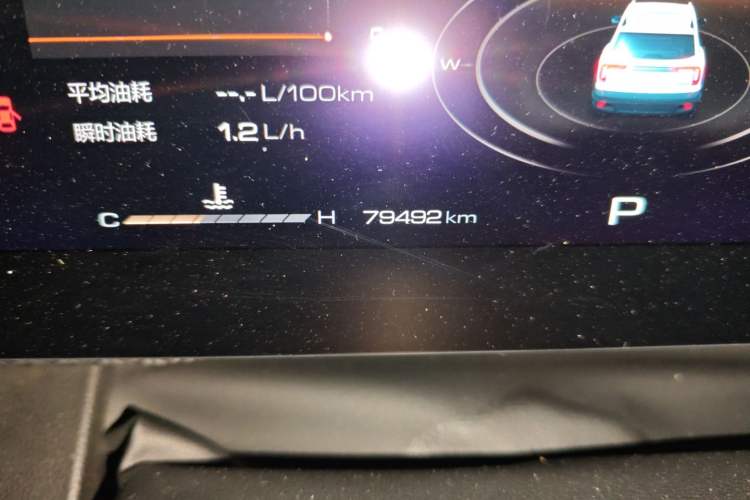Used Haval DARGO 2022 1.5T DCT Two-Wheel Drive Border Collie Edition Odometer Close Up