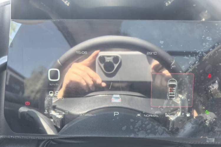 Used Haval DARGO 2022 1.5T DCT Two-Wheel Drive Border Collie Edition Odometer Close Up