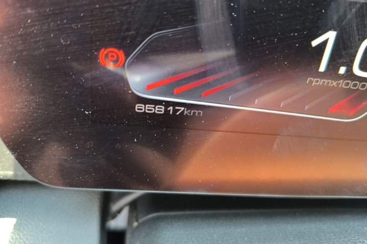 Used Haval DARGO 2022 2.0T DCT 4x4 Chinese Rural Dog Edition Odometer Close Up