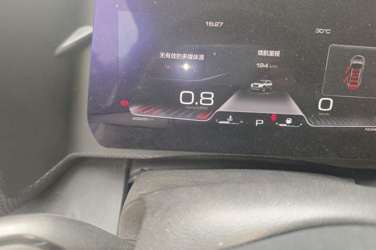 Used Haval DARGO 2022 1.5T DCT Two-Wheel Drive Border Collie Edition Odometer Close Up