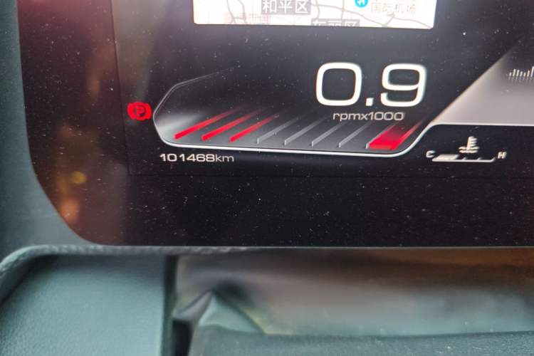 Used Haval DARGO 2022 2.0T DCT Two-Wheel Drive Huazhong Hound Edition Odometer Close Up