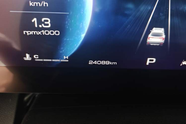 Used Haval DARGO 2022 1.5T DCT Two-Wheel Drive Border Collie Edition Odometer Close Up