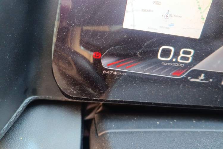 Used Haval DARGO 2022 1.5T DCT Two-Wheel Drive Border Collie Edition Odometer Close Up