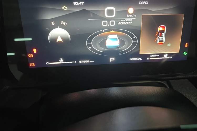 Used Haval DARGO 2022 1.5T DCT Two-Wheel Drive Border Collie Edition Odometer Close Up