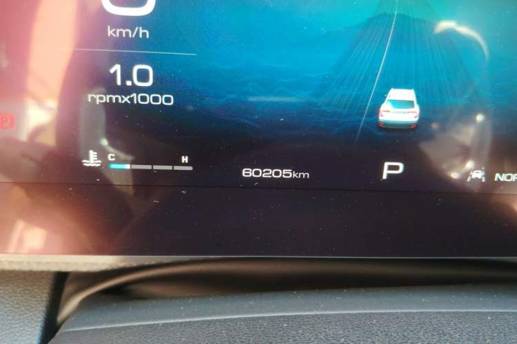Used Haval DARGO 2022 2.0T DCT 4x4 Chinese Rural Dog Edition Odometer Close Up