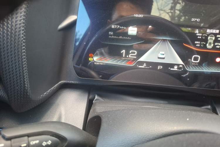 Used Haval DARGO 2022 2.0T DCT All-Wheel-Drive Xiaotianque Version Odometer Close Up