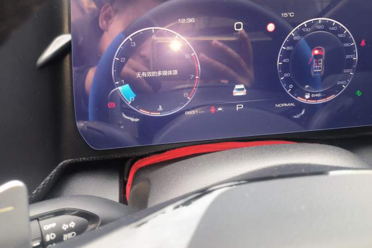 Used Haval DARGO 2022 1.5T DCT Two-Wheel Drive Border Collie Edition Odometer Close Up