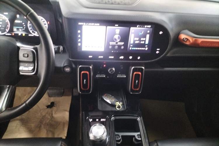 Used Haval DARGO 2022 1.5T DCT Two-Wheel Drive Border Collie Edition Audio And AC Panel