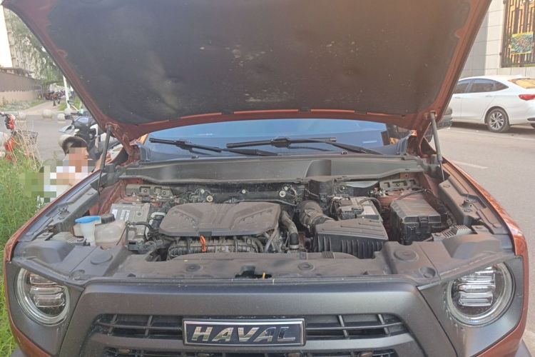 Used Haval DARGO 2022 2.0T DCT 4x4 Chinese Rural Dog Hunting Edition Engine Bay
