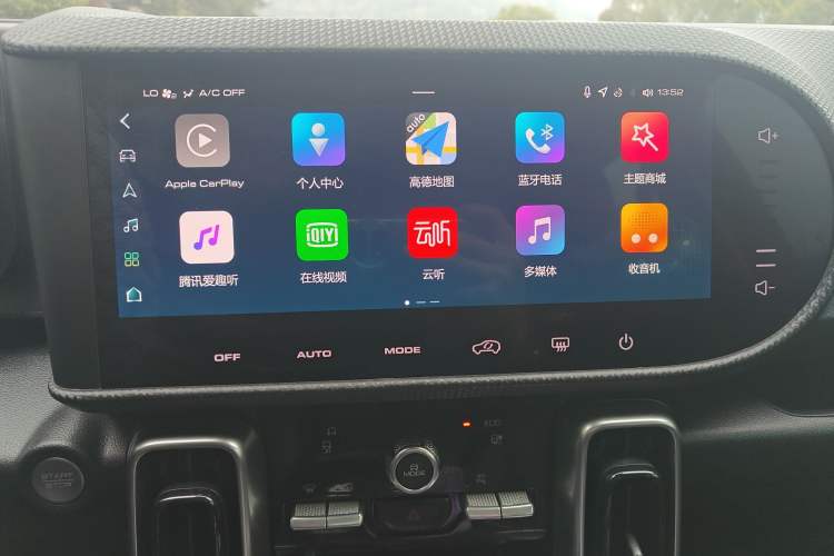 Used Haval DARGO 2024 1.5T DCT Labrador Edition Audio And AC Panel