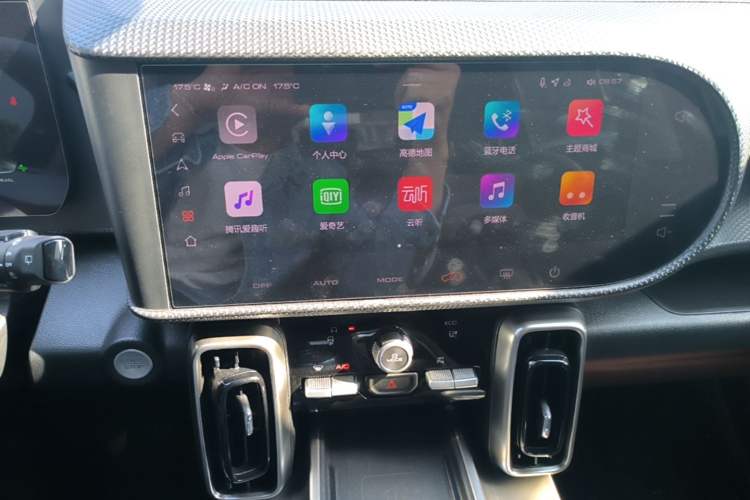 Used Haval DARGO 2024 1.5T DCT Border Collie Edition Audio And AC Panel