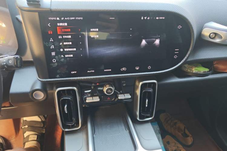Used Haval DARGO 2024 1.5T DCT Border Collie Edition Audio And AC Panel