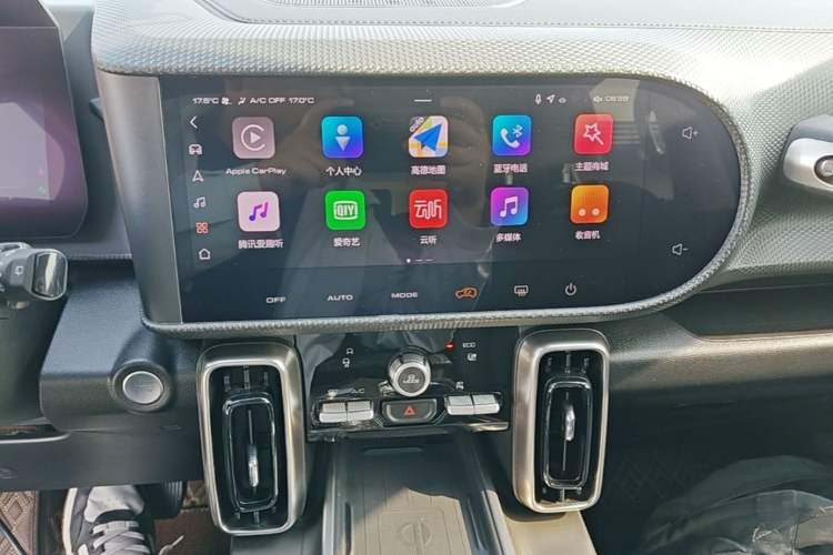 Used Haval DARGO 2024 1.5T DCT Border Collie Edition Audio And AC Panel