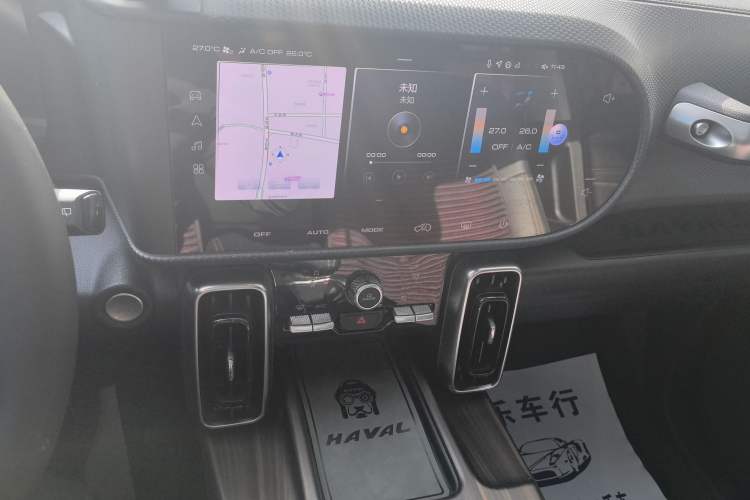 Used Haval DARGO 2024 1.5T DCT Border Collie Edition Audio And AC Panel