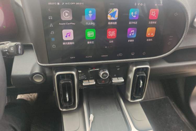 Used Haval DARGO 2024 1.5T DCT Border Collie Edition Audio And AC Panel