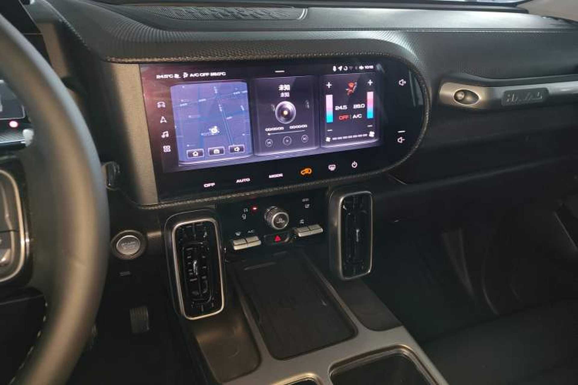 Used Haval DARGO 2024 1.5T DCT Border Collie Edition Audio And AC Panel