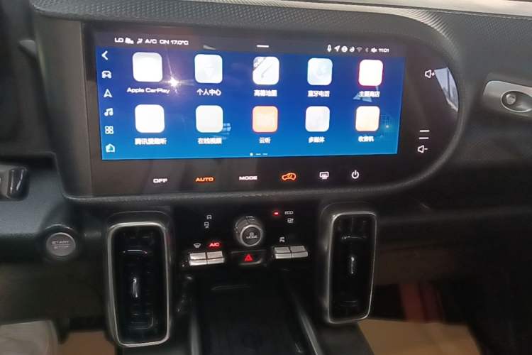 Used Haval DARGO 2024 1.5T DCT Border Collie Edition Audio And AC Panel