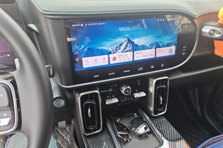 Used Haval DARGO 2024 1.5T DCT Border Collie Edition Audio And AC Panel