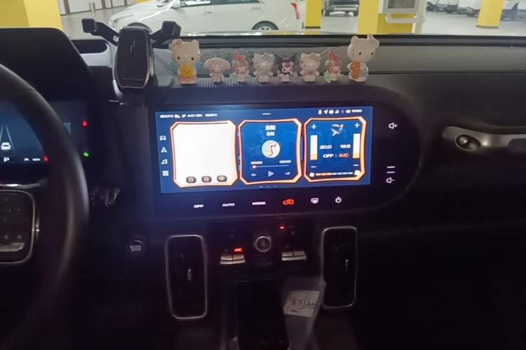 Used Haval DARGO 2024 1.5T DCT Border Collie Edition Audio And AC Panel