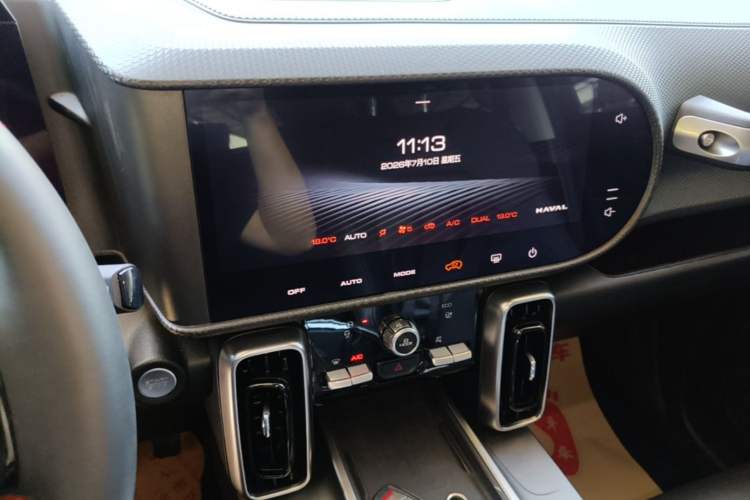 Used Haval DARGO 2024 1.5T DCT Border Collie Edition Audio And AC Panel