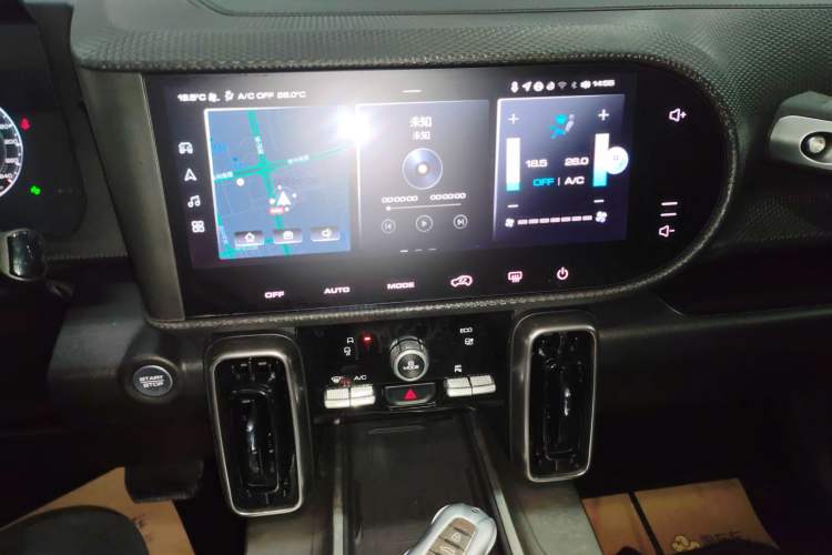 Used Haval DARGO 2024 1.5T DCT Border Collie Edition Audio And AC Panel