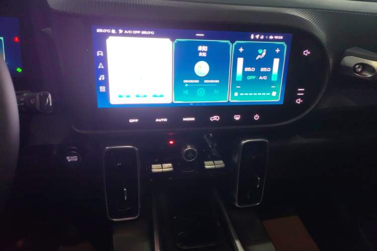 Used Haval DARGO 2024 1.5T DCT Border Collie Edition Audio And AC Panel