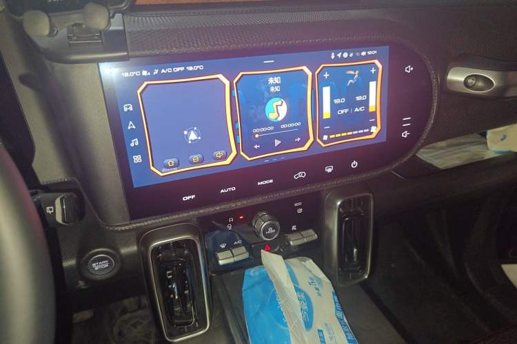 Used Haval DARGO 2024 1.5T DCT Border Collie Edition Audio And AC Panel