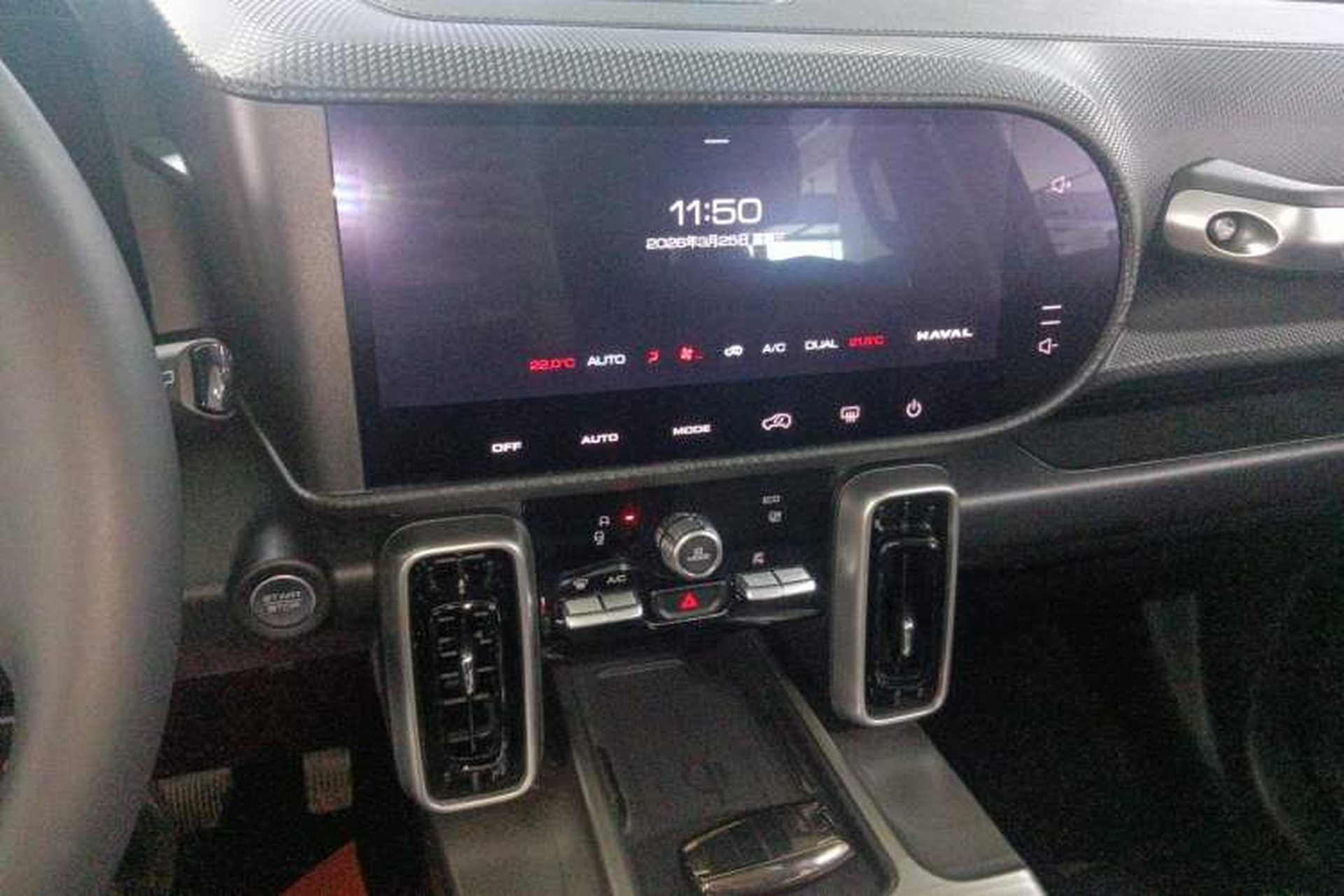 Used Haval DARGO 2024 1.5T DCT Border Collie Edition Audio And AC Panel