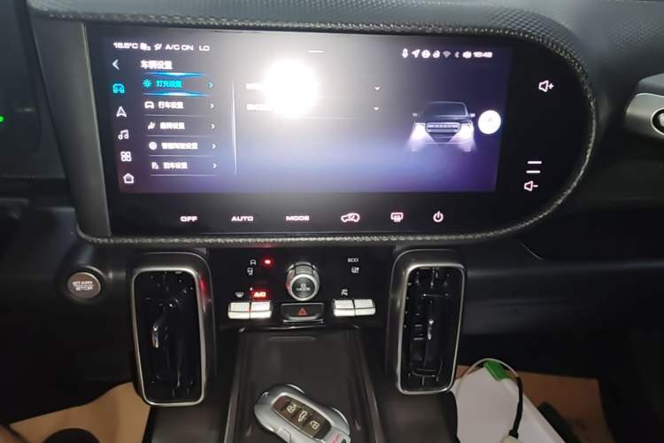 Used Haval DARGO 2024 1.5T DCT Border Collie Edition Audio And AC Panel