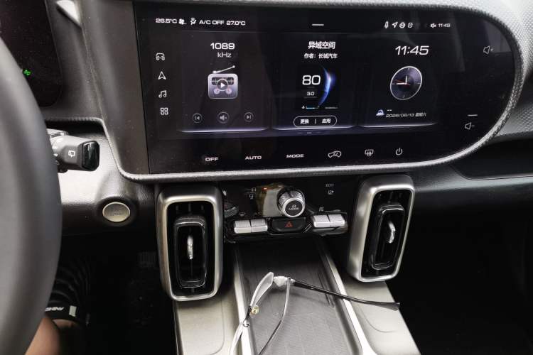 Used Haval DARGO 2024 1.5T DCT Border Collie Edition Audio And AC Panel