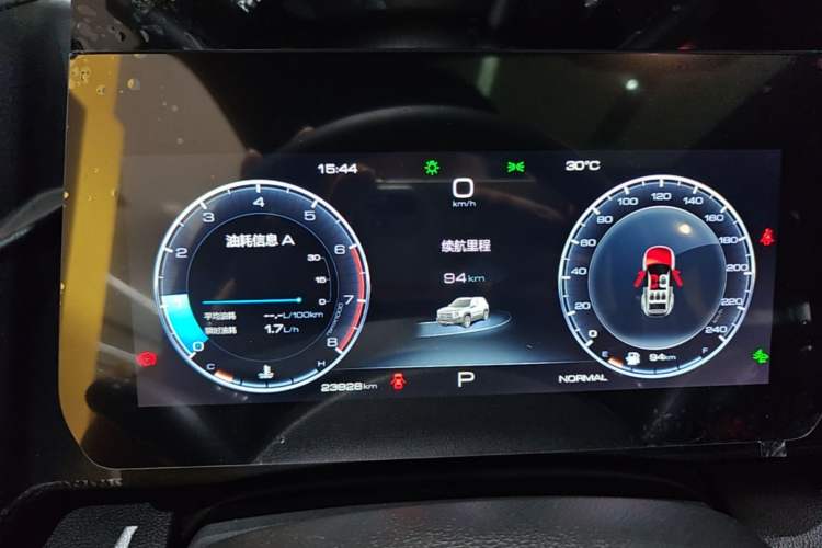 Used Haval DARGO 2024 1.5T DCT Border Collie Edition Instrument Cluster