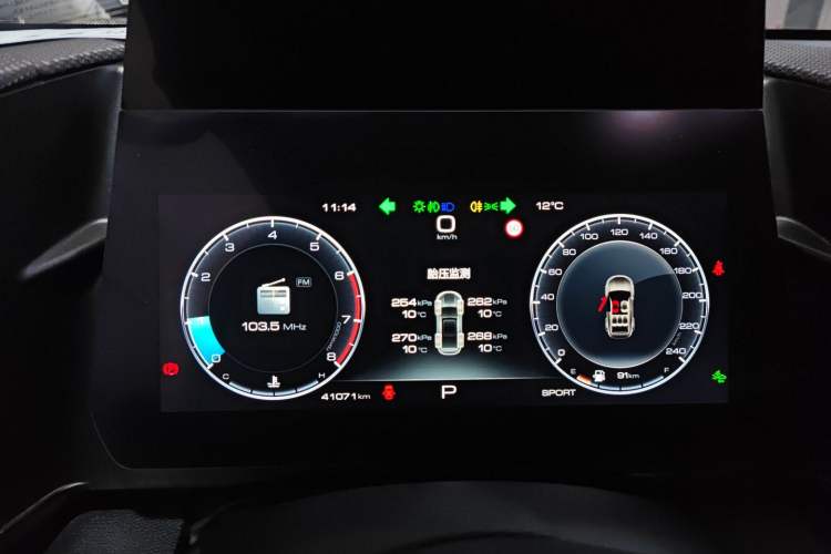 Used Haval DARGO 2024 2.0T DCT Chinese Rural Dog Edition Instrument Cluster
