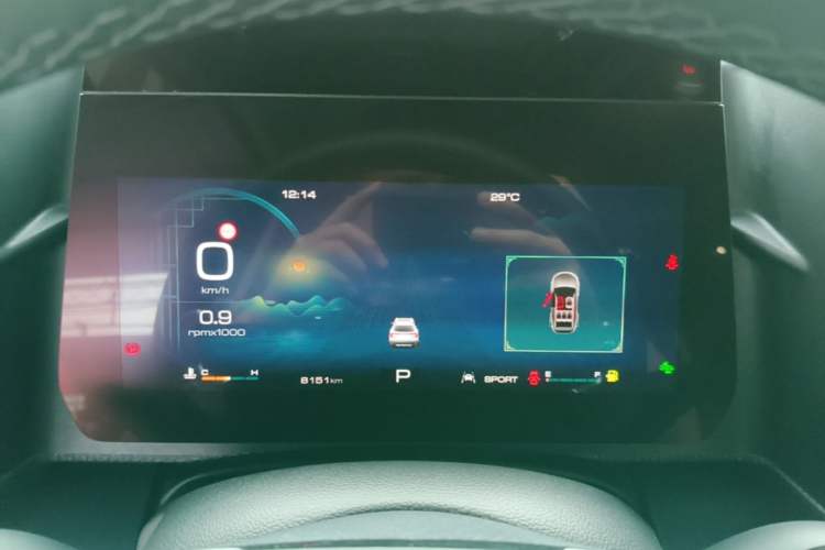 Used Haval DARGO 2024 1.5T DCT Border Collie Edition Instrument Cluster