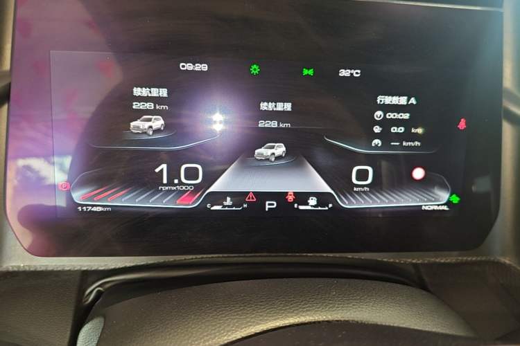 Used Haval DARGO 2024 1.5T DCT Border Collie Edition Instrument Cluster