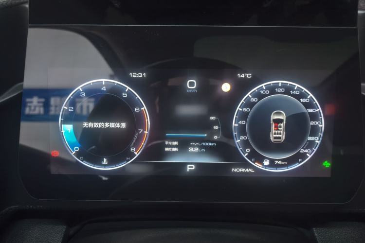 Used Haval DARGO 2024 1.5T DCT Border Collie Edition Instrument Cluster
