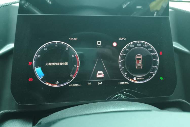 Used Haval DARGO 2024 1.5T DCT Border Collie Edition Instrument Cluster