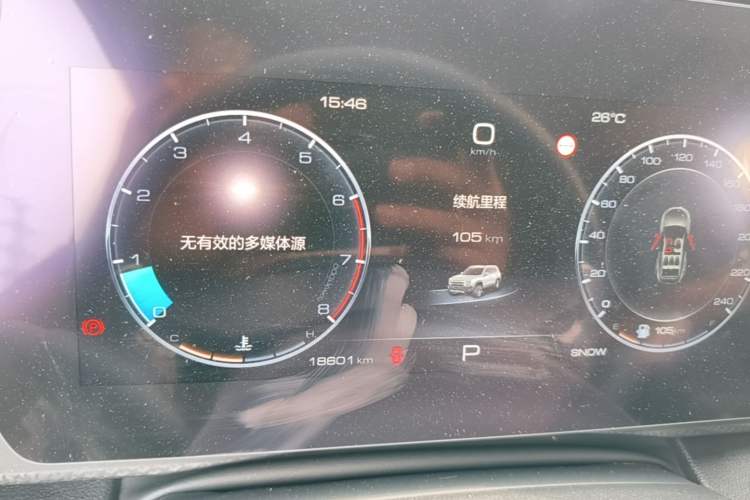 Used Haval DARGO 2024 1.5T DCT Border Collie Edition Instrument Cluster