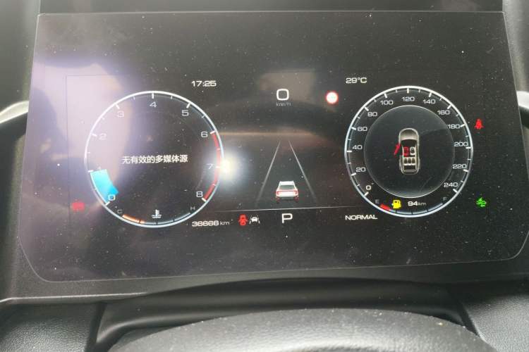 Used Haval DARGO 2024 2.0T DCT Chinese Rural Dog Edition Odometer Close Up
