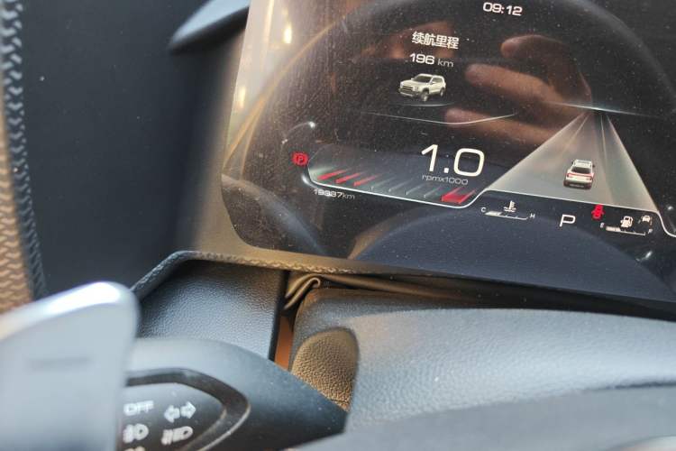 Used Haval DARGO 2024 1.5T DCT Border Collie Edition Odometer Close Up