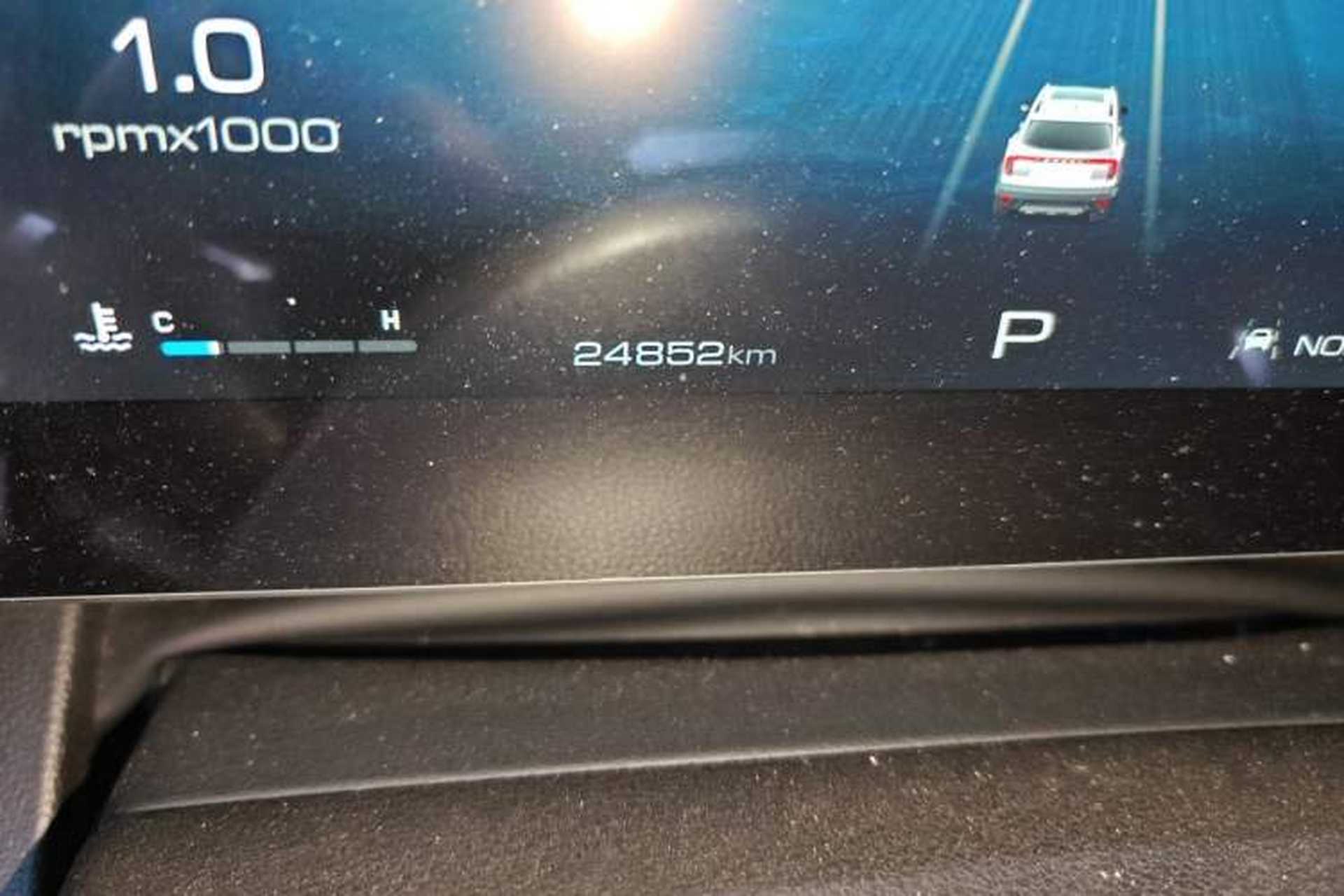 Used Haval DARGO 2024 2.0T DCT Chinese Rural Dog Edition Odometer Close Up