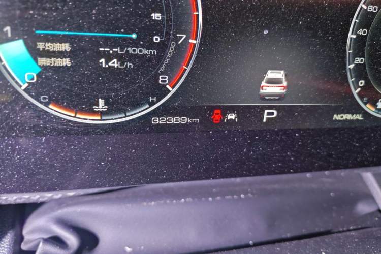 Used Haval DARGO 2024 1.5T DCT Border Collie Edition Odometer Close Up