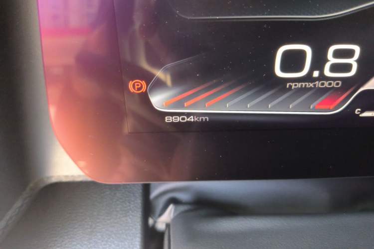 Used Haval DARGO 2024 1.5T DCT Labrador Edition Odometer Close Up