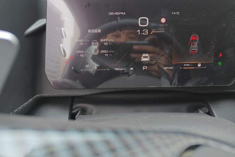 Used Haval DARGO 2024 1.5T DCT Border Collie Edition Odometer Close Up