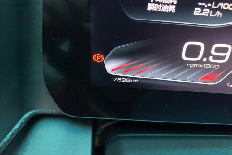 Used Haval DARGO 2024 1.5T DCT Border Collie Edition Odometer Close Up