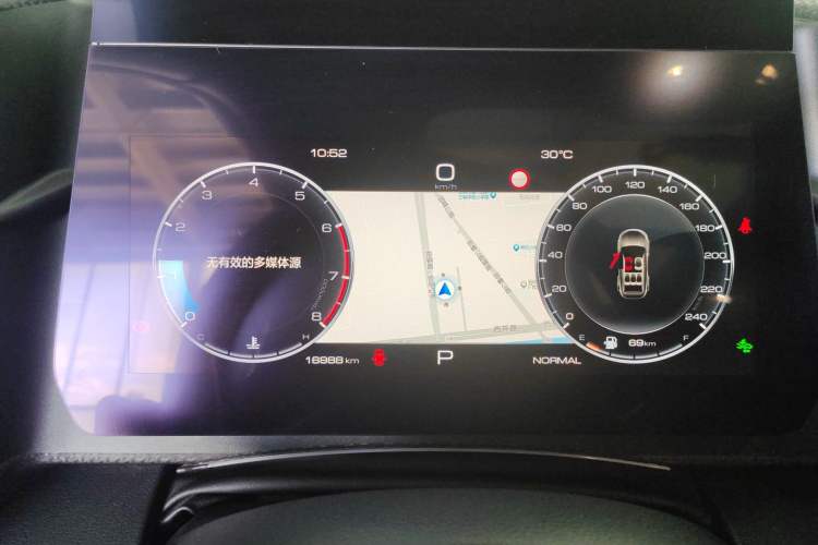 Used Haval DARGO 2024 1.5T DCT Border Collie Edition Odometer Close Up
