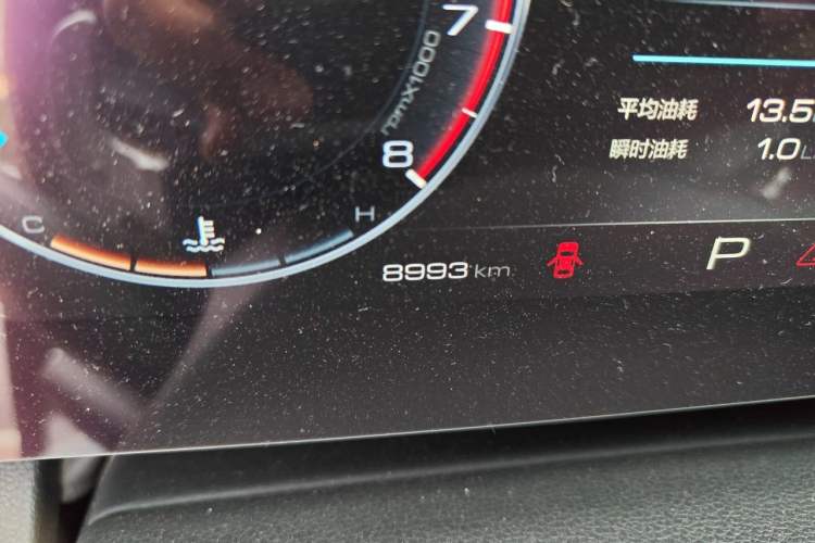Used Haval DARGO 2024 1.5T DCT Border Collie Edition Odometer Close Up