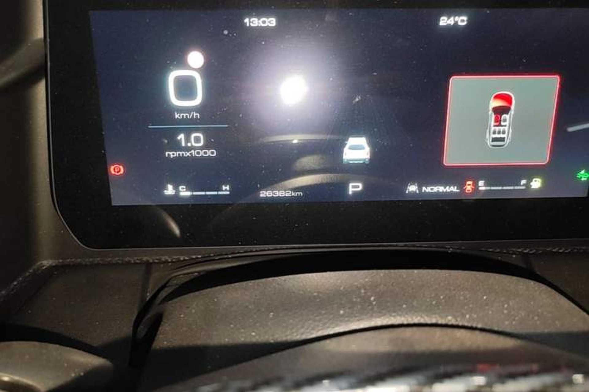 Used Haval DARGO 2024 1.5T DCT Border Collie Edition Odometer Close Up