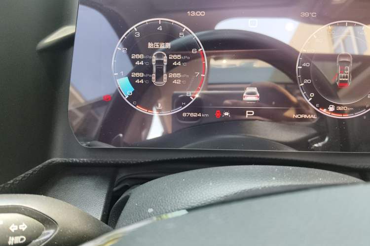 Used Haval DARGO 2024 1.5T DCT Border Collie Edition Odometer Close Up