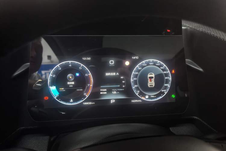Used Haval DARGO 2024 1.5T DCT Border Collie Edition Odometer Close Up