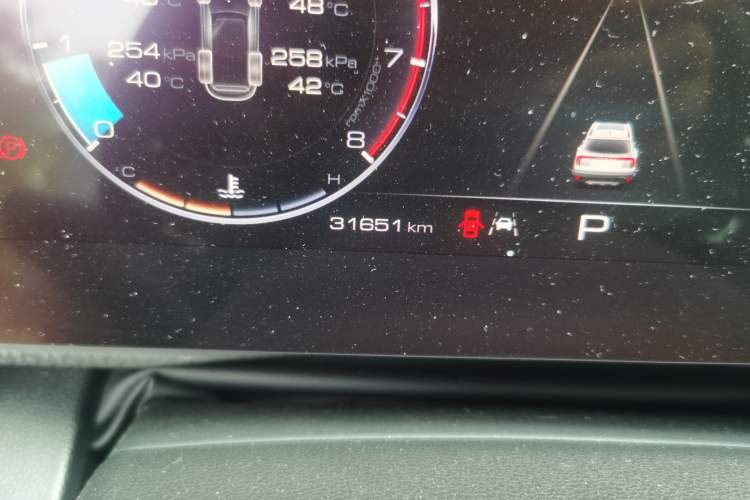 Used Haval DARGO 2024 1.5T DCT Border Collie Edition Odometer Close Up